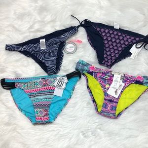 Medium size bikini bottom bundle